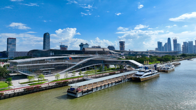 琶洲港澳客运口岸。通讯员供图