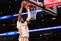 杰伦·约翰逊：与库明加搭档感觉很棒 我俩能彼此互补