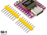 Aitver 推出 ESP32-C3 开发板：集成 0.42 英寸 OLED 面板，4.99 美元