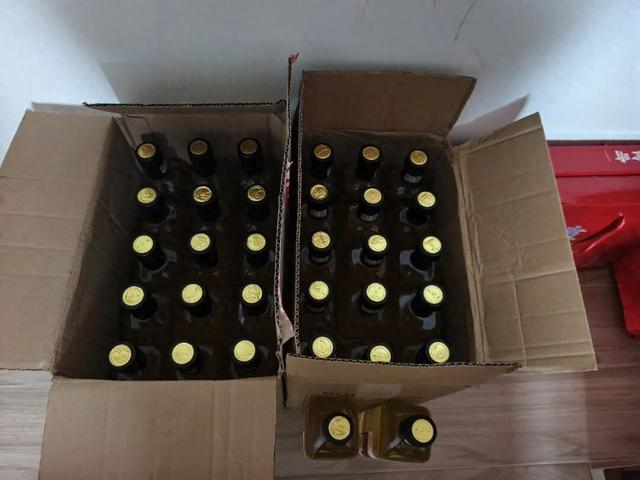 李先生购买的盛禾珍有机山茶油。（受访者供图） 