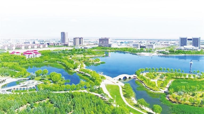     金昌经济技术开发区。（资料图）金昌市融媒体中心提供