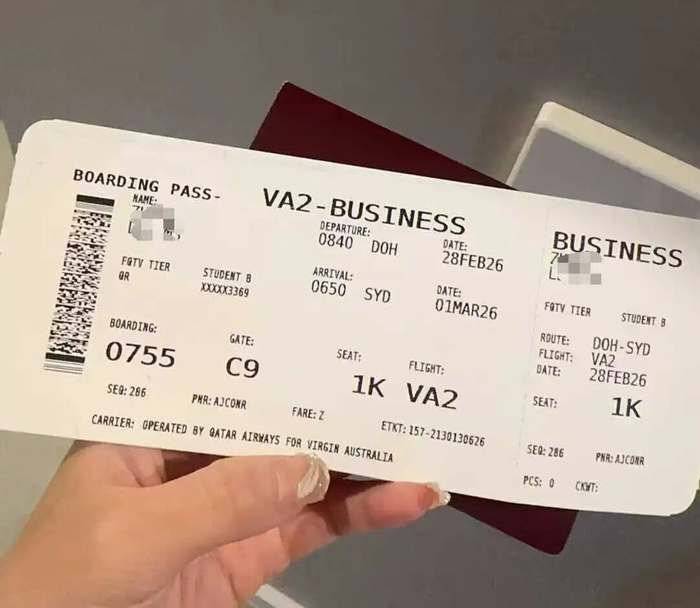 郑女士2月28日战争爆发前幸运离开（来源：当事人提供）