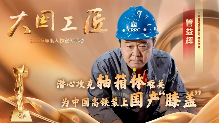 △中车四方股份公司特级技师 管益辉