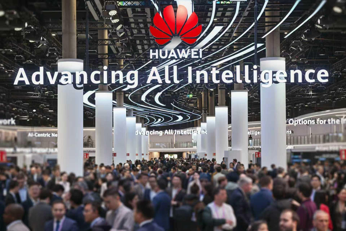 图示：MWC26巴塞罗那华为Hall1展区