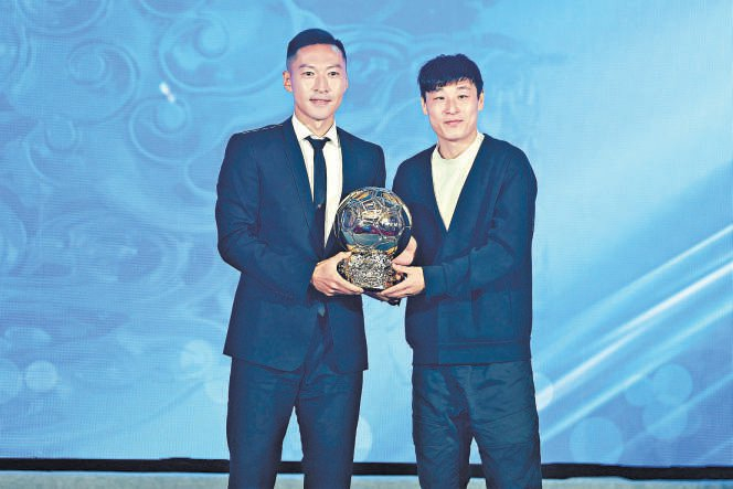 2025中国金球奖颁奖典礼在江苏南京举行，吴曦荣获中国金球奖。 IC photo 供图