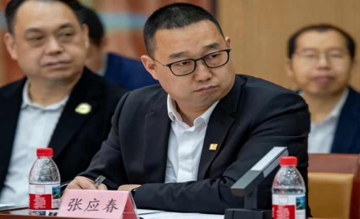 图注:朗欧咨询张应春院长在座谈会现场