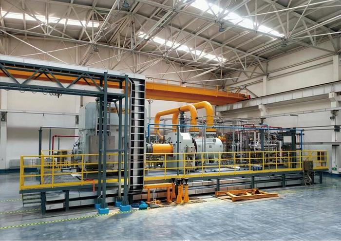 储气库项目高压机组现场