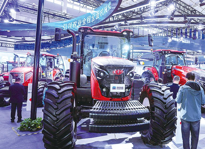2025年中国国际农业机械展览会中国一拖展位现场
