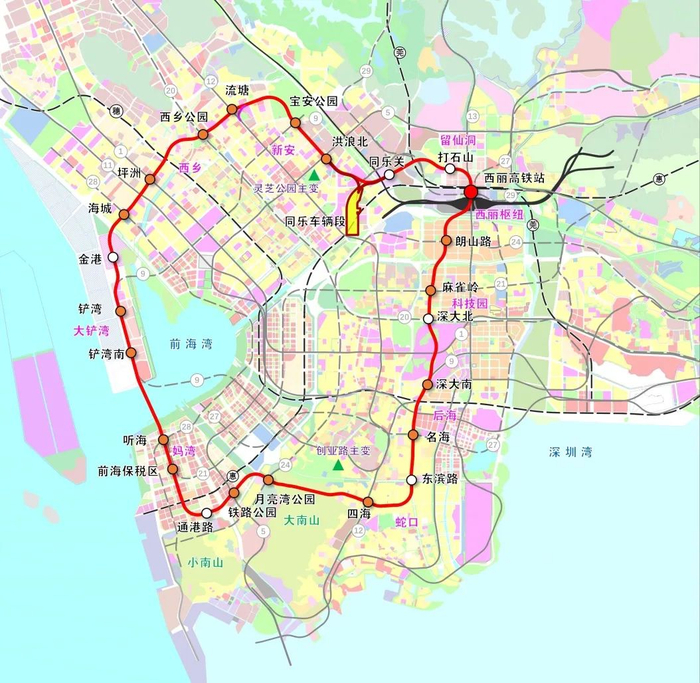 ▲地铁15号线线路示意图（以实际建成为准）