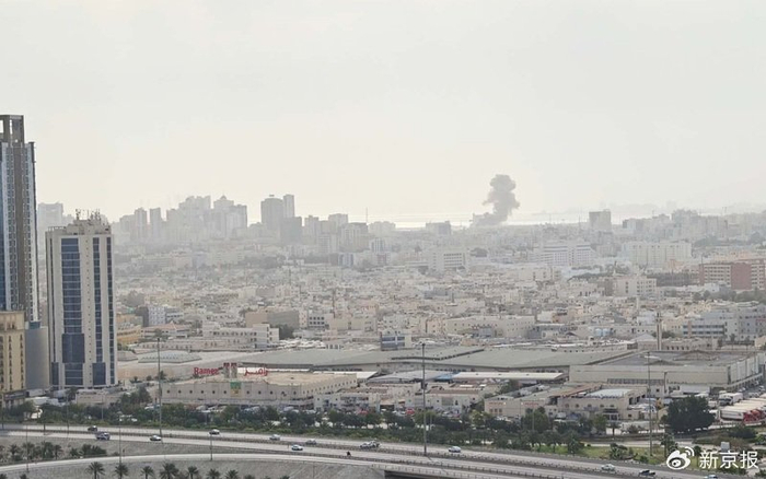 巴林的硝烟。 受访者供图