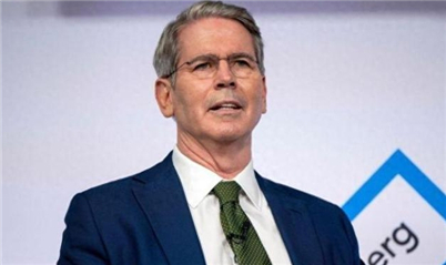 △美国财政部长斯科特·贝森特（资料图）