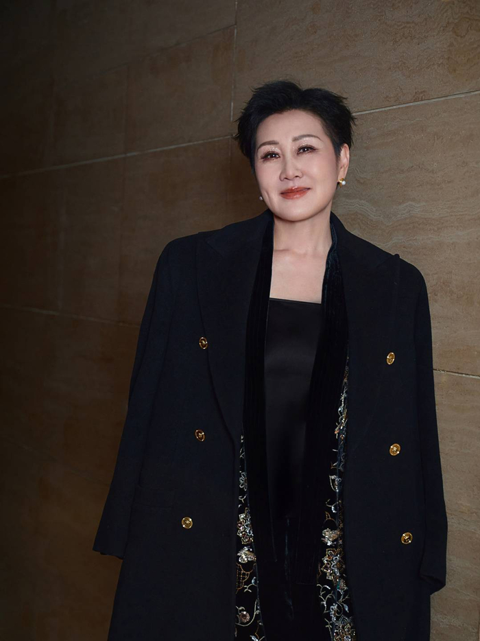 全国政协委员、演员张凯丽。