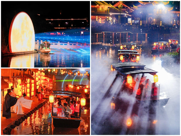 滇池夜月水上沉浸式演出带来别样的文化体验