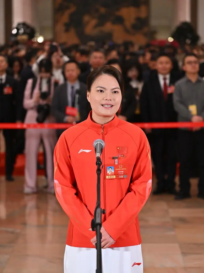 全国人大代表徐诗晓（新华社）