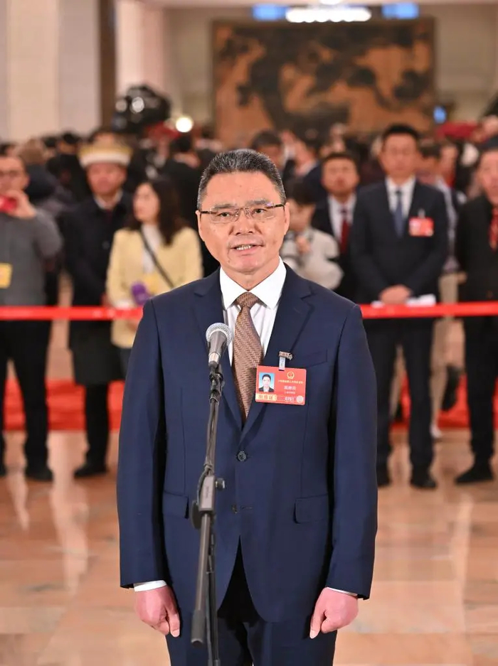 全国人大代表高德荣（新华社）