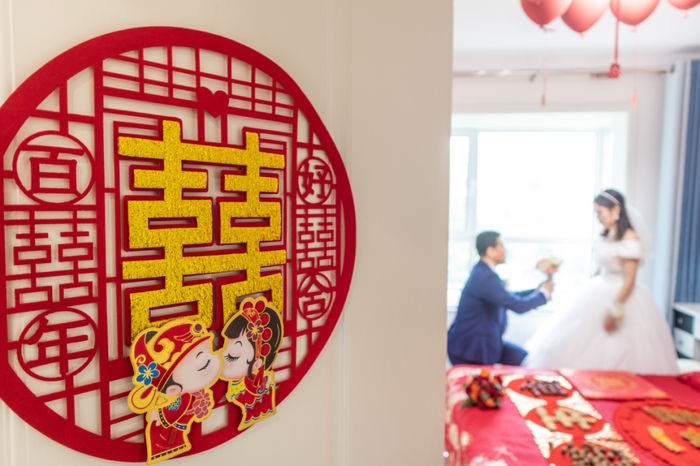 ▲资料图：政府工作报告提出，加强初婚初育家庭住房保障。图/IC photo