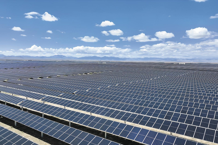     青海公司庆晖光伏电站。国家能源集团海南分公司供图