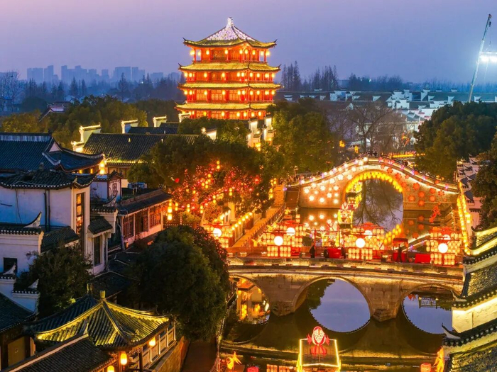 央视元宵晚会取景地。王浩摄