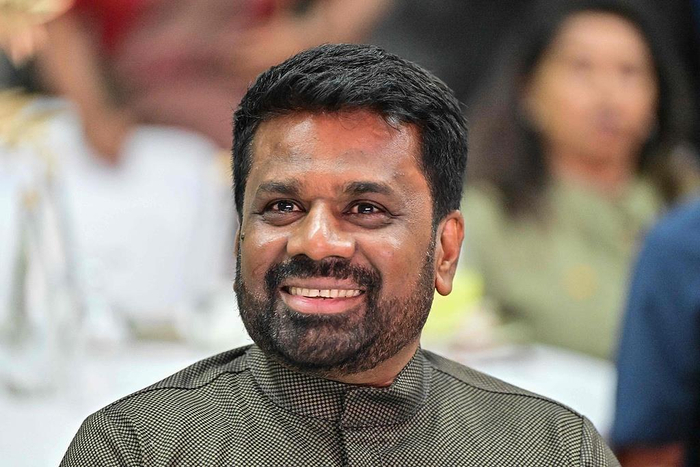 △斯里兰卡总统迪萨纳亚克（资料图）