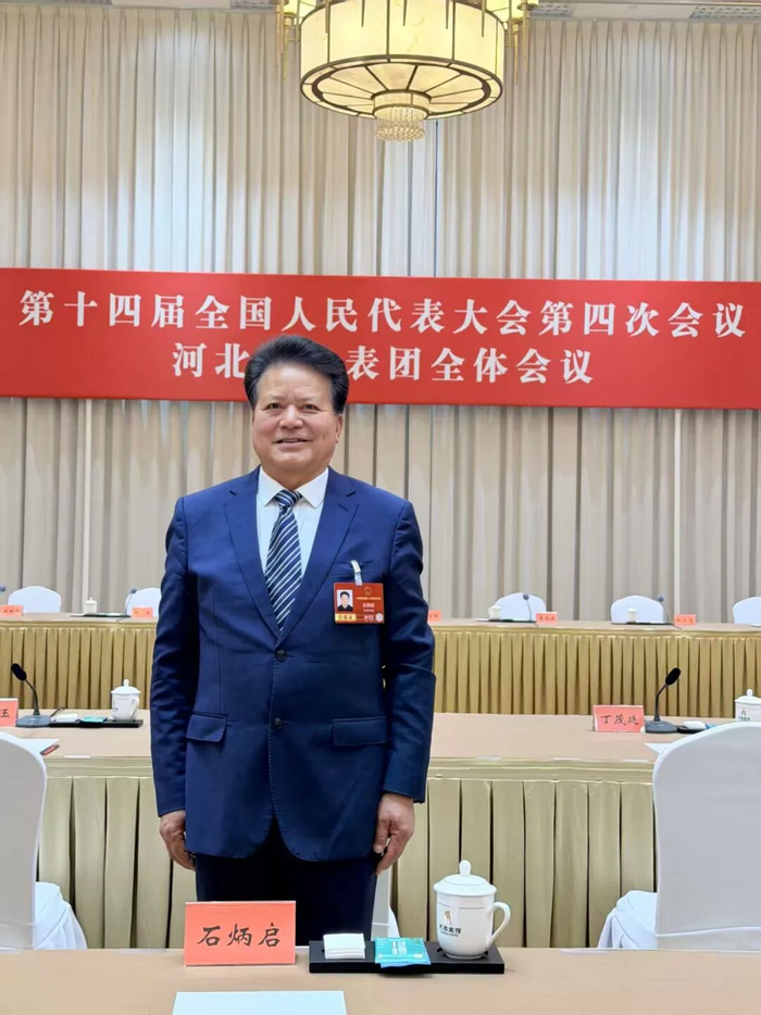 全国人大代表石炳启 （图/受访者提供）