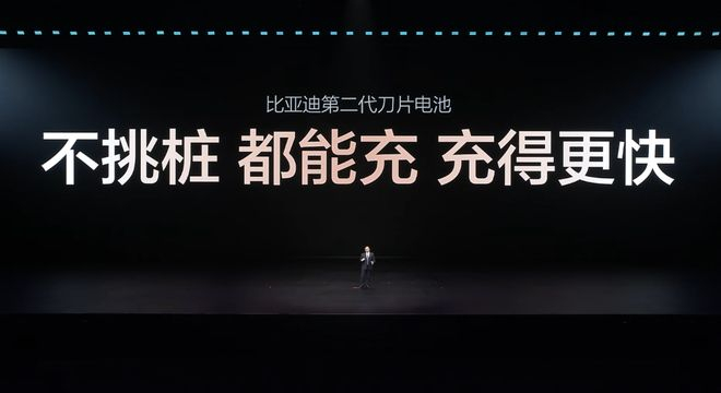 ▲比亚迪第二代刀片实现不挑桩