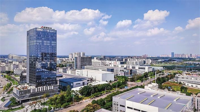     四川省成都市郫都高新技术产业园区　（图片由郫都区委宣传部提供）