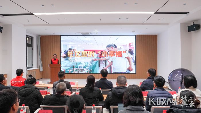雄安新区学雷锋志愿服务月启动仪式现场。李征 摄