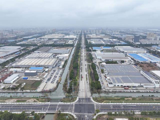 2026年2月25日在江苏太仓拍摄的德企聚集区（无人机照片）。新华社记者 季春鹏 摄