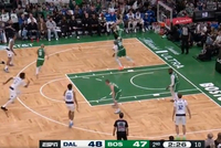 还能硬解！米德尔顿撤步强投命中 并造塔图姆犯规加罚也有