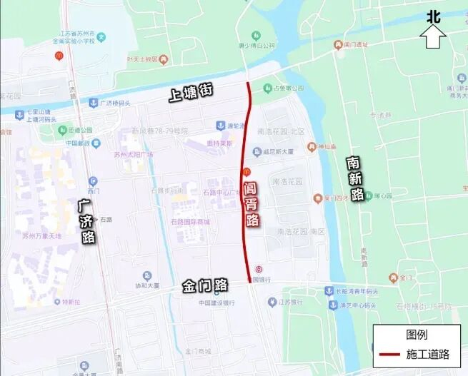 施工范围示意图