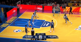 针锋相对！杜智博拉杆反篮得手 冯傲速推反击给出回应