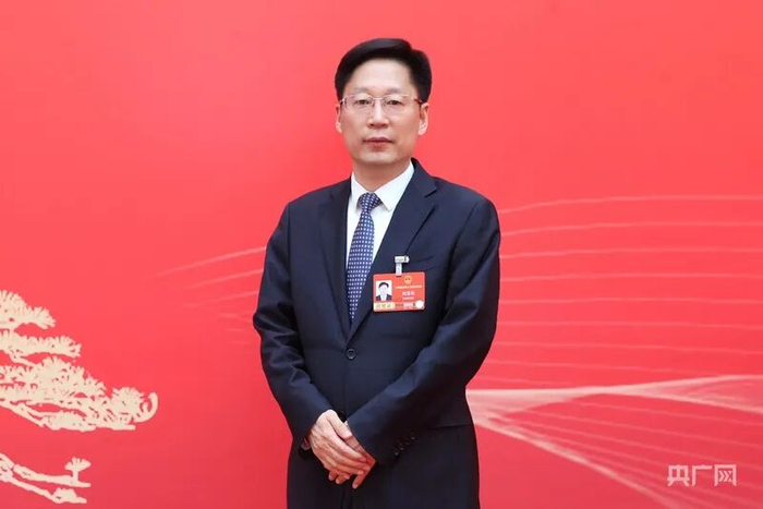 全国人大代表、阜阳市委书记刘玉杰（央广网发 受访者供图）