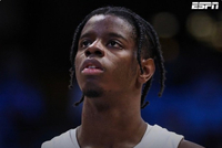 Shams：北卡状元大热卡莱布·威尔逊右手拇指骨折 赛季报销