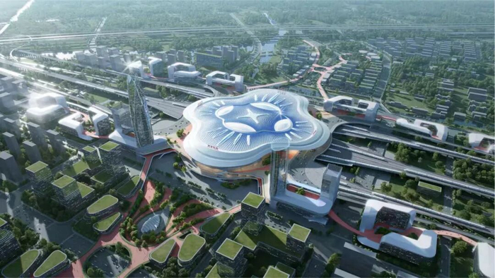 南京北站效果图