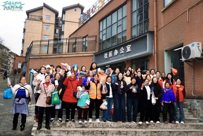 “文明新风尚·巾帼展芳华”活动现场