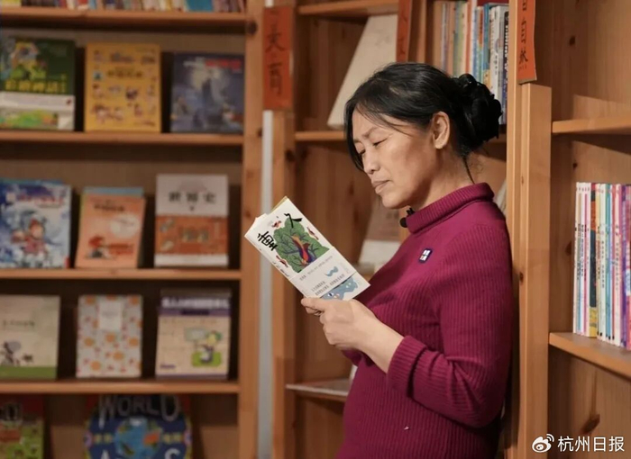 范雨素 图源：“央视新闻”微信公众号