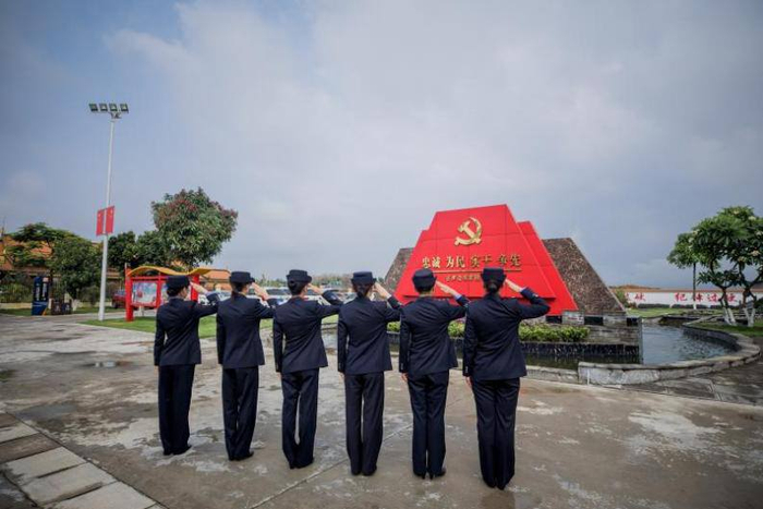 芒市边境管理大队女子侦查组。田洪涛/摄