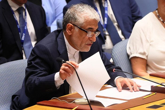 △伊朗常驻联合国代表伊拉瓦尼（资料图）