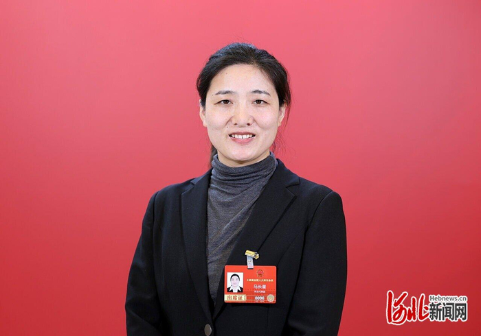 马长翟代表。 河北日报记者 霍艳恩摄