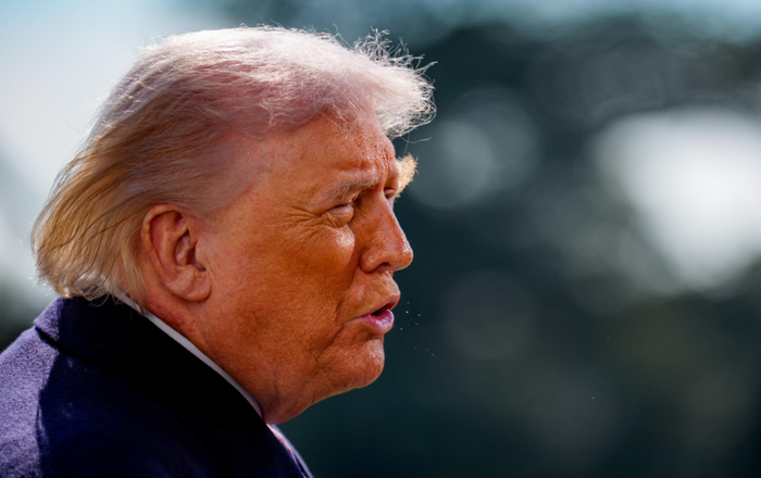 △美國總統特朗普（資料圖）