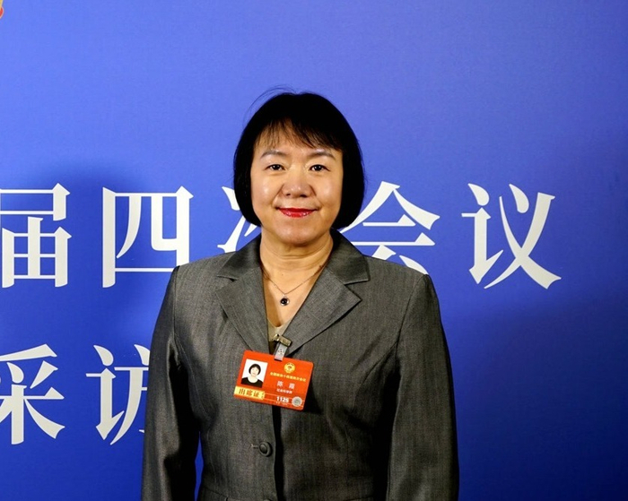陈霞委员。受访者供图