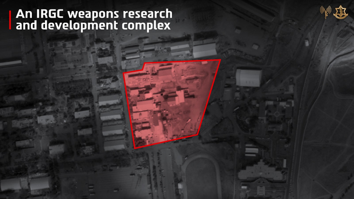　△以军发布的示意图