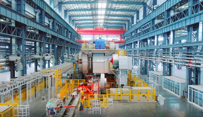 全球最大168兆牛机械式热模锻压力机生产线