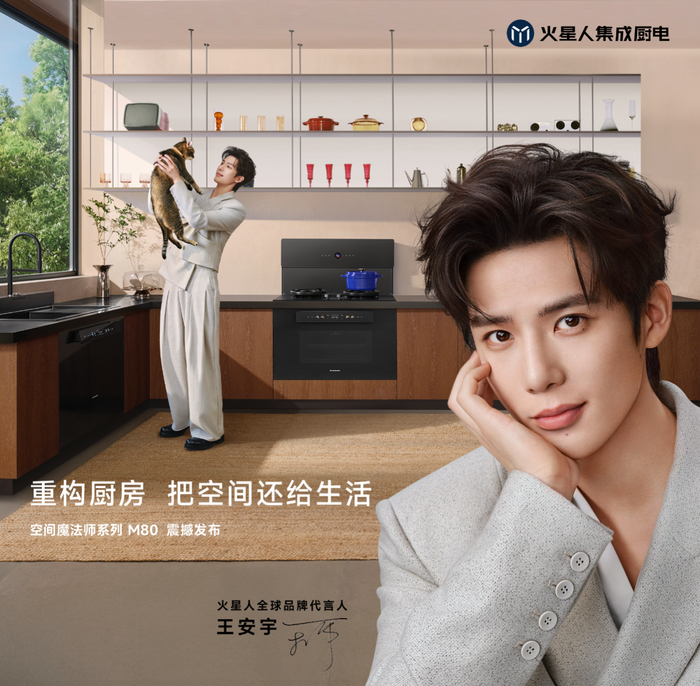 图/火星人全球品牌代言人王安宇