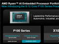 AMD锐龙AI嵌入式P100系列升级：CPU翻倍12核心、GPU暴涨8倍