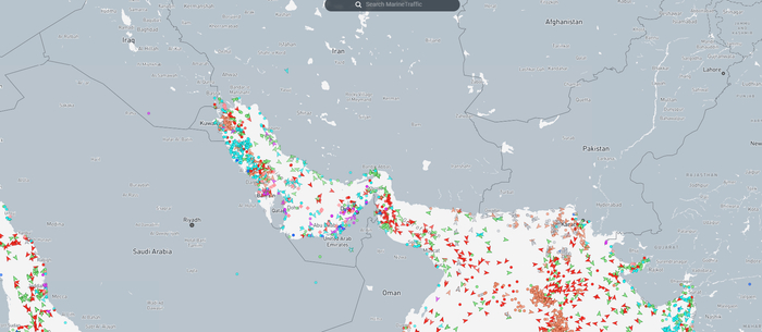 海上船只追踪平台Marine Traffic 截图