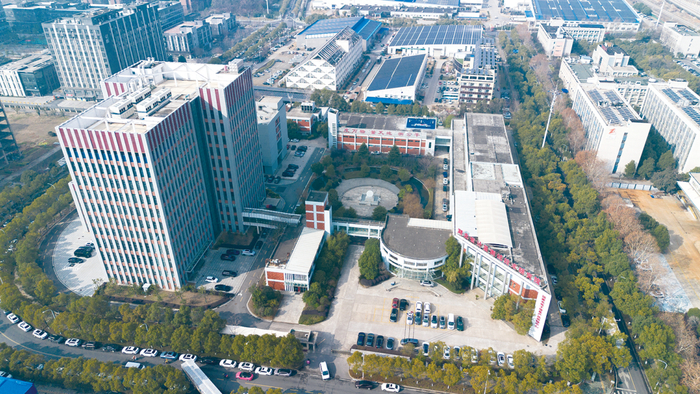 湖北省计量院航拍照 （本版图片由王欢、杨基勤拍摄）