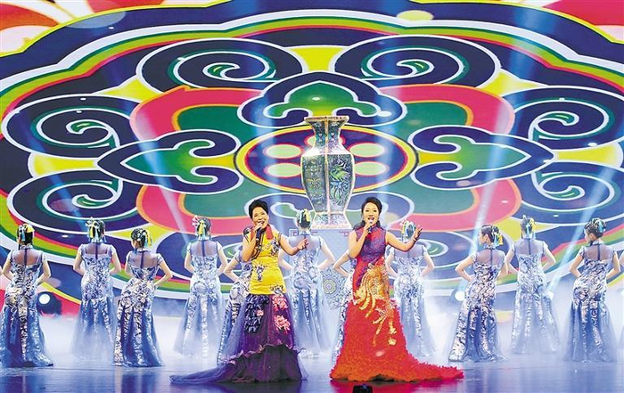     廊坊市2026迎新年群众文艺晚会演出现场。本报记者 董旭旭 摄