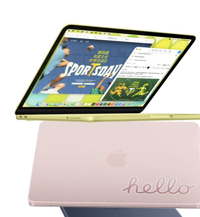 MacBook Neo，图片来源：苹果
