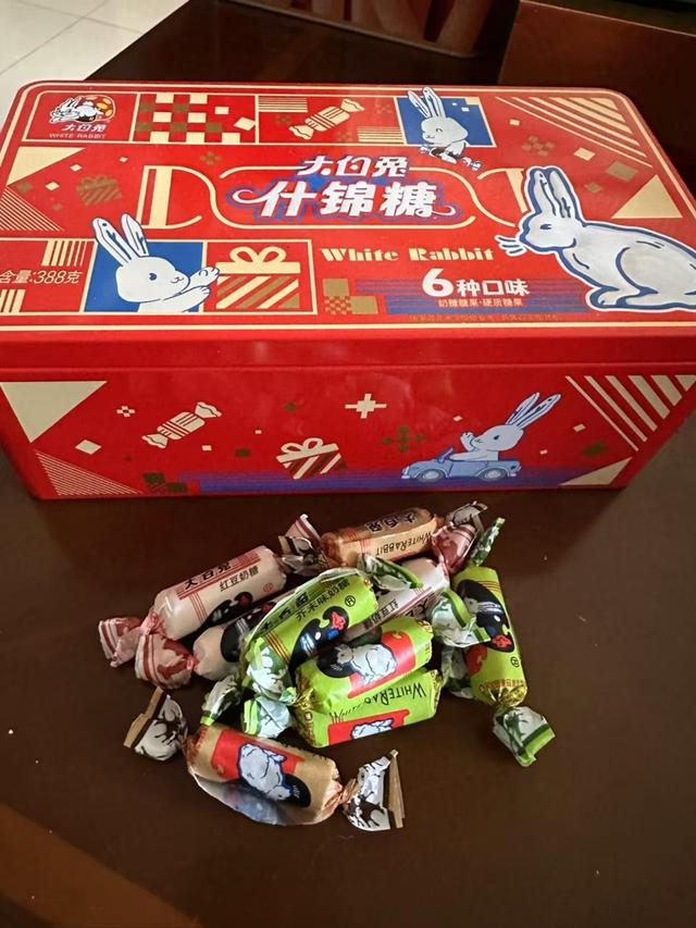 口味丰富的大白兔什锦奶糖 图片来源：梅梅 摄